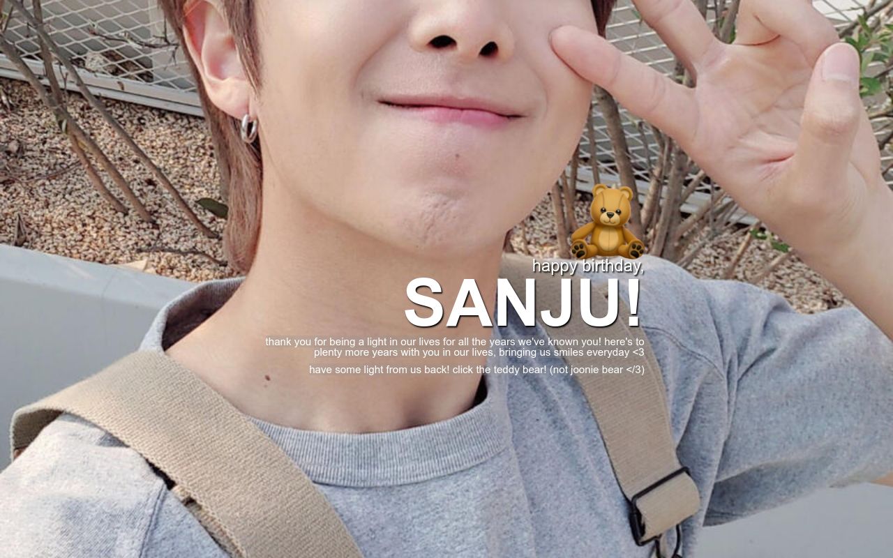 Carrd profile picture for @sanju